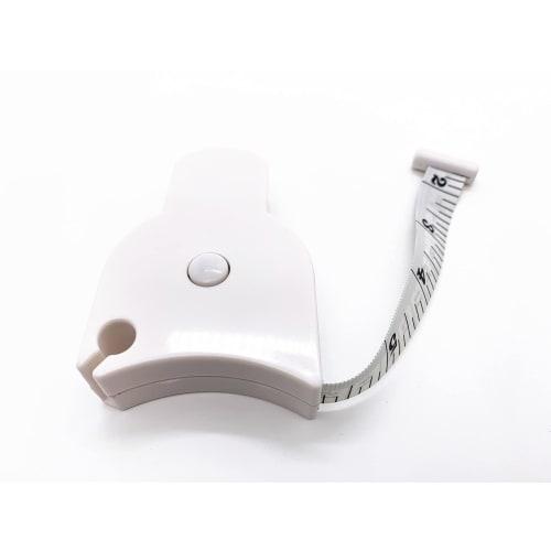 KAGAWA Fixed Circumference Measuring Tape, Black, Y-Shaped Tape Measure, Double-Sided Scale (White)