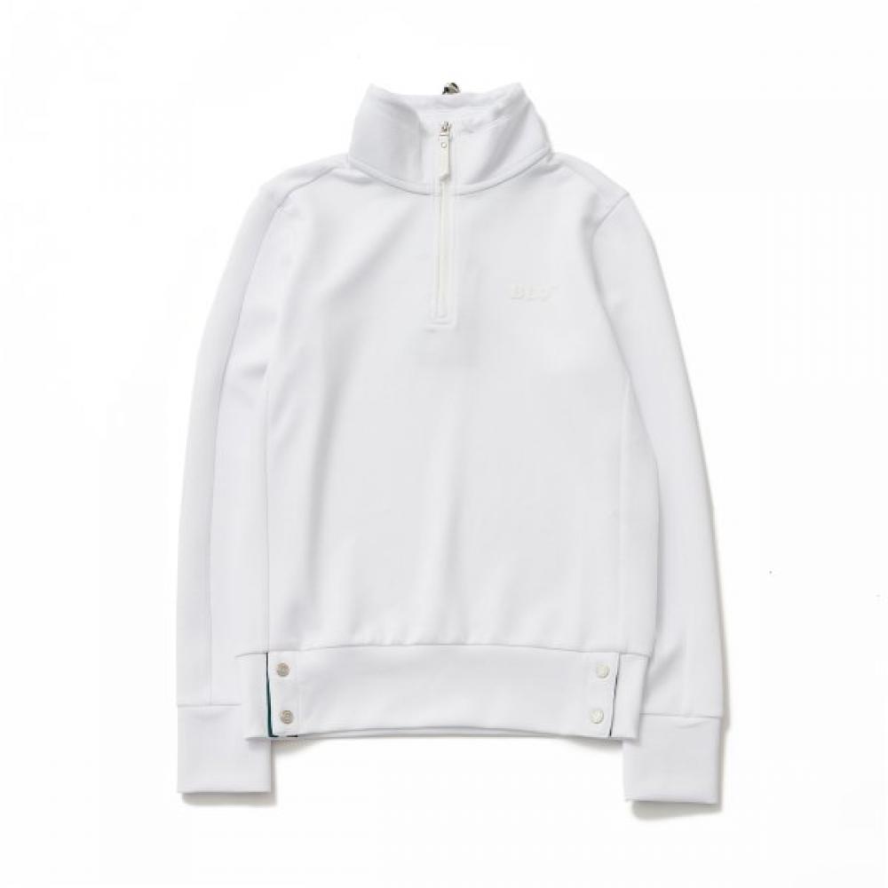 Blu DoT Volume T shirT Half Zip Wh