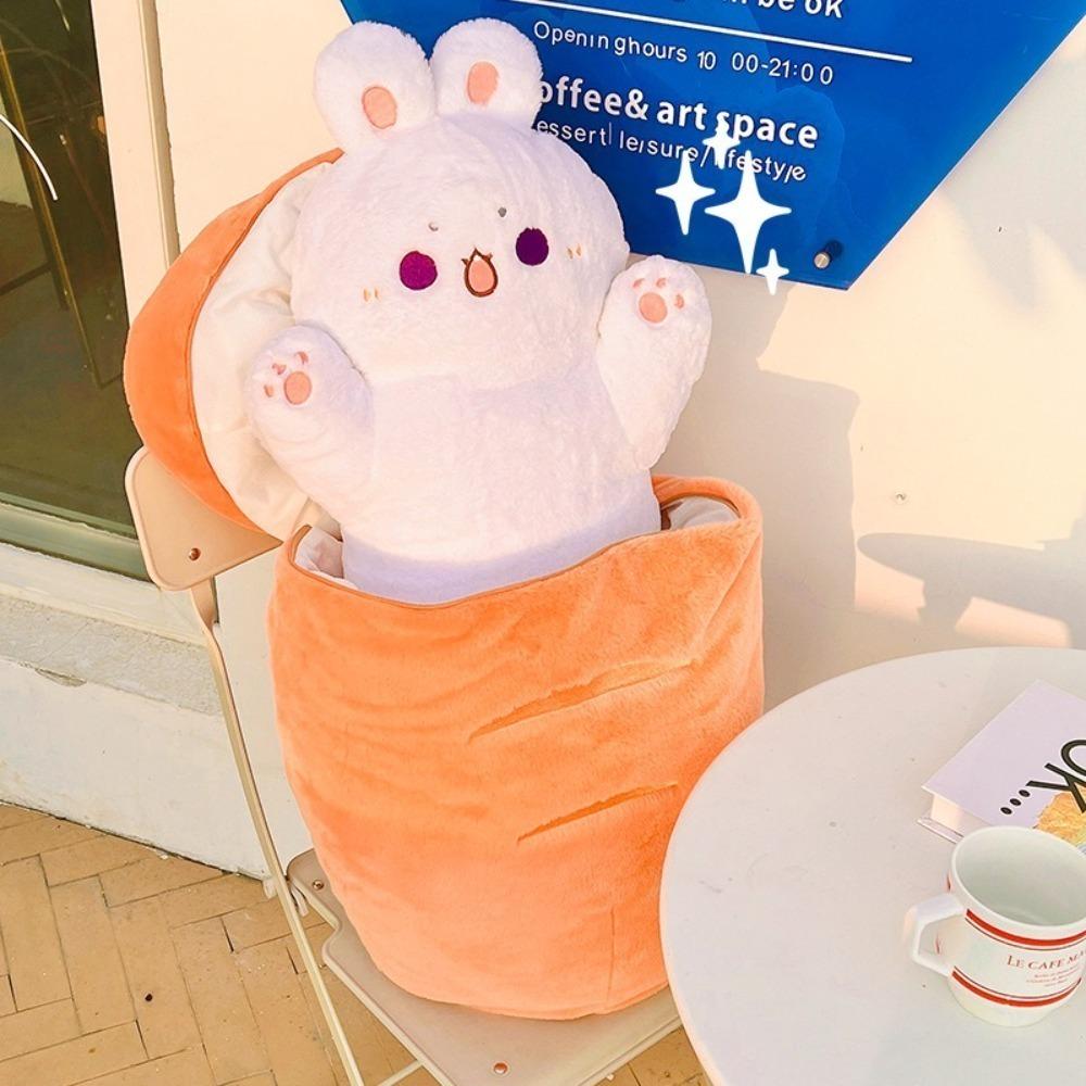 Kawaii 30/40cm Taiyaki Kat Pluche Speelgoed Lief Leuke Creatieve Konijn Pop Huisdecoratie Vis Pluche Plaid Verjaardagscadeaus Voor Meisjes