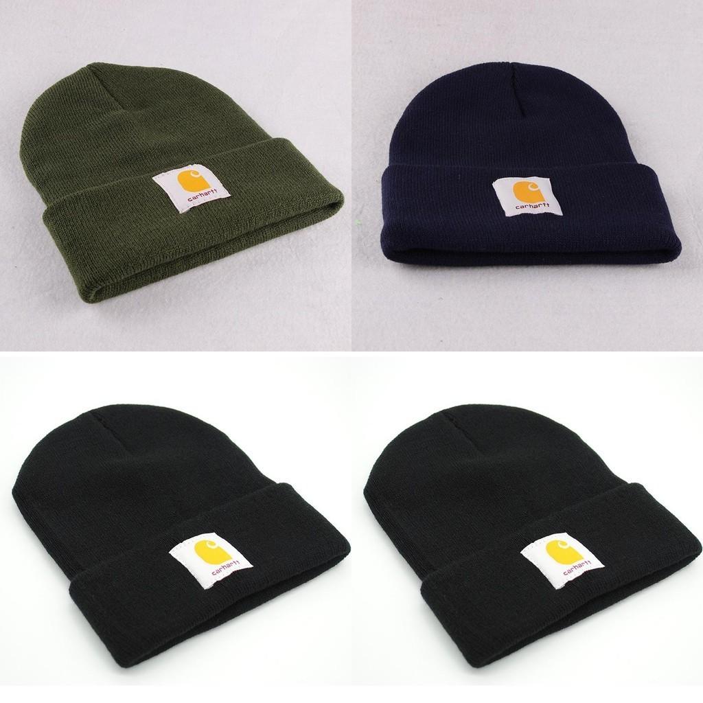 Carhartt Xmas Gift Knitted Hat Beanie Women Men Winter Cap Warm Acrylic