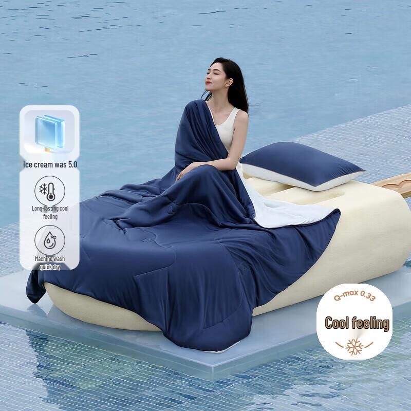 Mercury Home Textiles Ice Core Cooling Summer Quilt