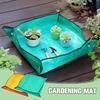 50/66/75/100cm Gardening Mat PE Transplanting Plant Waterproof Square Plant Potting Mat Thicken Foldable Garden Accessories KTY