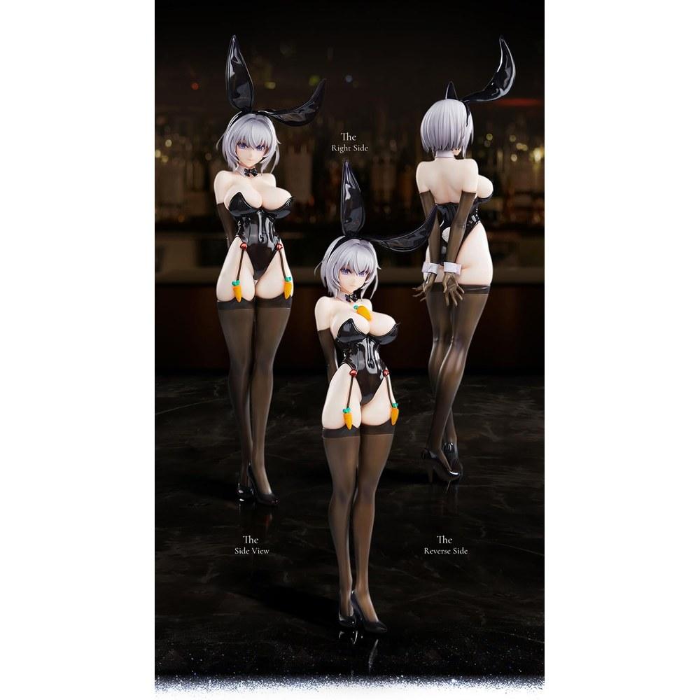 QINGCANG Bunny Girls Black Rabbit 1/6 Scale PVC ABS Painted Complete Figure