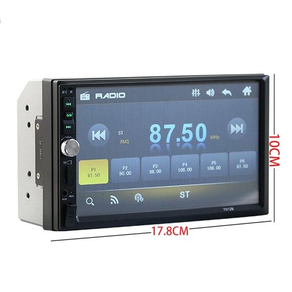 Buy Car MP5 Player 7 Inch 2 DIN USB/TF/SD 7012B Touch Screen InDash