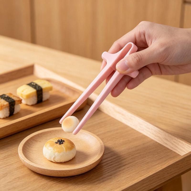 1pcs Finger Chopsticks Lazy Snack Clip for Gamers Hand-Free Eating Tool Avoid Dirty Hands Creative Snack Tongs Tableware