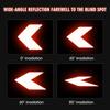 High Reflective Car Safety Reflective Arrow Stickers Car Motorcycle Truck Helmet Safe Warning Markers Decals Auto Exterior Decor