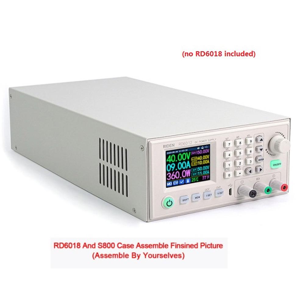 2025+ Digital Power Supply Case, RD6018 RD6018W Case Digital Power Supply Case S800 for RD6018 Voltage Converter (No RD6018)