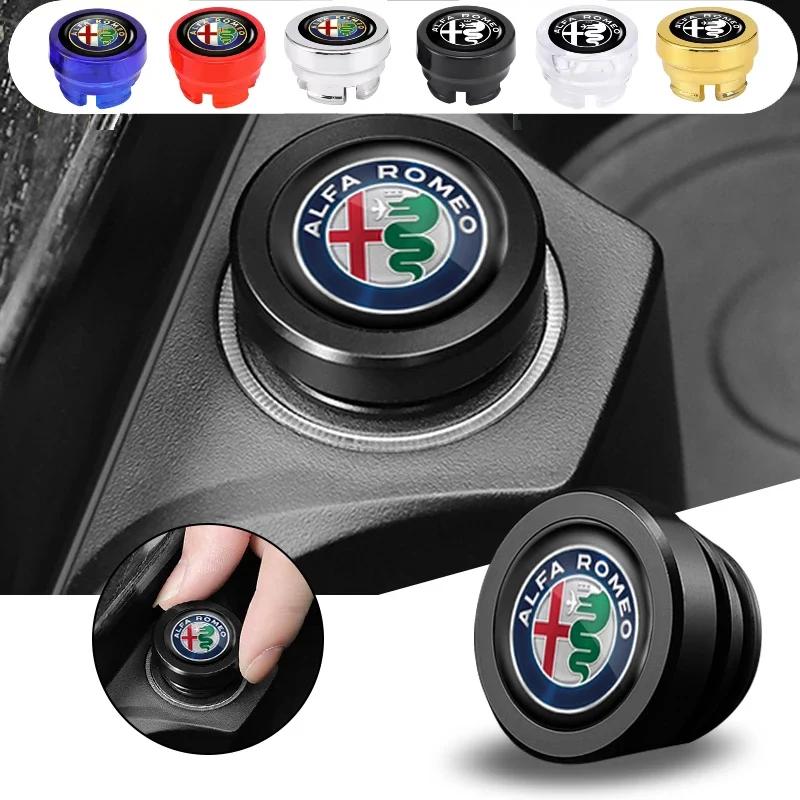 ABS Car Cigarette Lighter Dust Cover Dustproof Cap Plug for For Alfa Romeo Giulietta 159 147 156 166 Mito Giulia Stelvio TonaleNC7