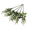 5PCS Artificial Berries Artificial Pip Berry Stems Decoration for Living Room Office White