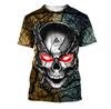 Skull Skull 3D Streetwear T-Shirt Tee Costumes Polyester