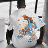 2026 Pokémon Japanese Anime Peripheral Umbreon Short Sleeve T-Shirt Pokémon Summer  Unisex Fashion Breathable Sports Top
