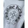 8702 CHROME HEARTS Summer New High Quality Cotton Round Neck Loose Large Size Men's and Women's T-shirt Couple T-shirt