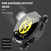 Silikonhülle Glas für Samsung Galaxy Watch 7 40MM 44MM Rundum-Displayschutz Weiche TPU-Schutzhülle Watch7 44mm Hüllen