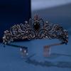 Baroque Birthday Crown Hair Accessory High End Travel Photography Crown Headwear Halloween Bun Hair Band Accessory