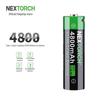 NEXTORCH 21700 4800mAh Type-C Rechargeable Lithium Battery