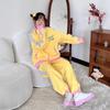 Dopamine Trendy Pink Street Style Cardigan Sweatshirt & Long Pants for Female Students - Autumn Edition (Pants Only)