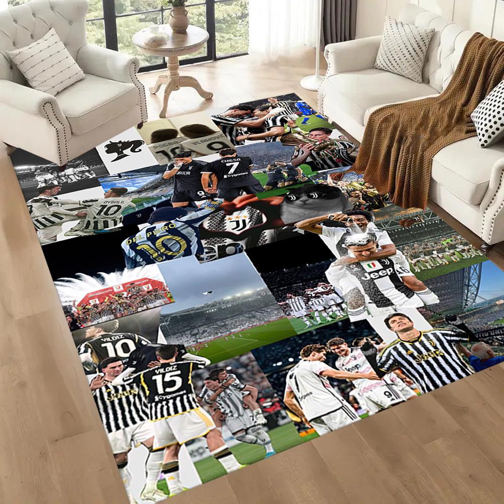 Juventus Area Rug Perfect For Decorate Room Dining Room Study Room Living Rooms Antislip Rug Office Home Decor Perfect Gift For Womenmen