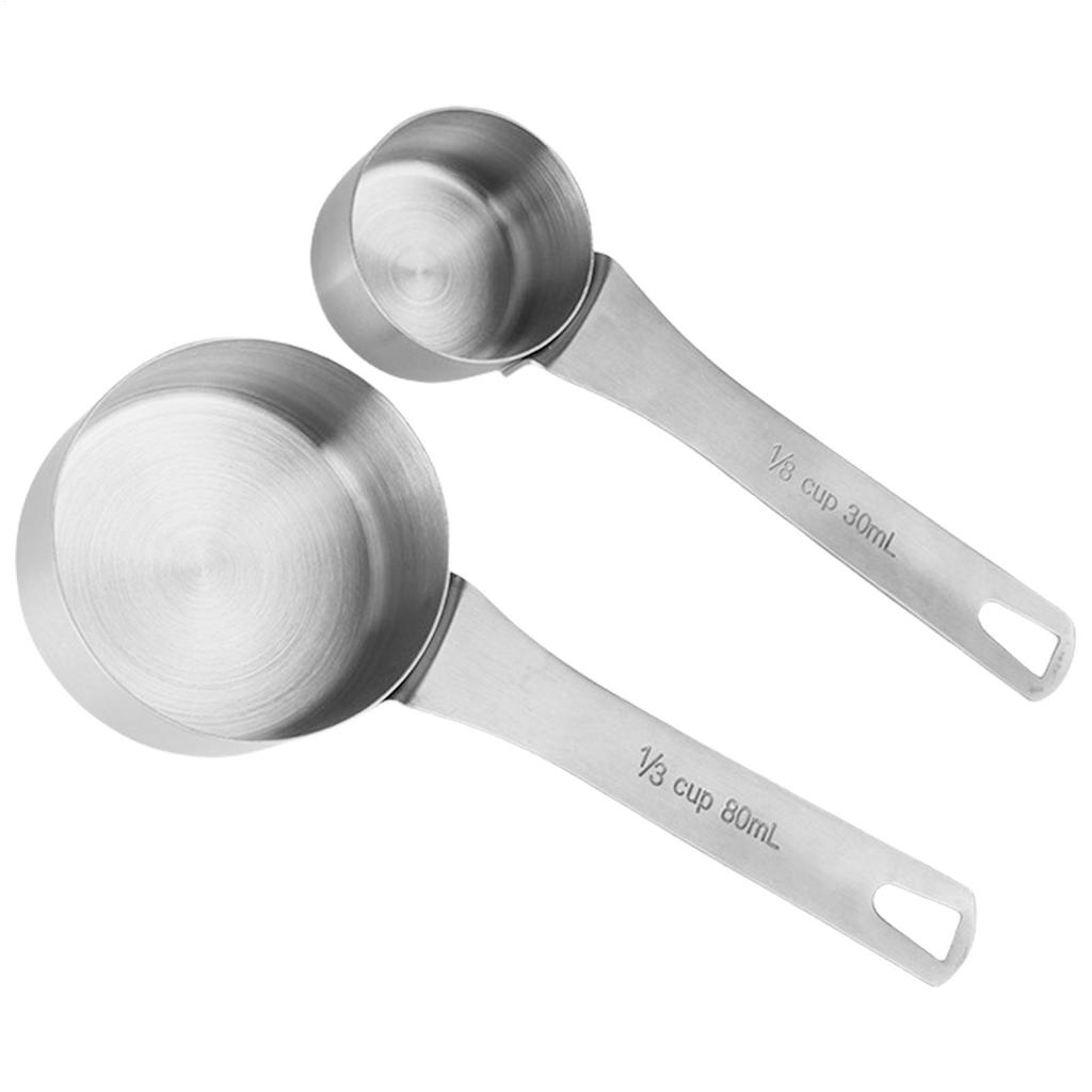Measuring Spoon Stainless Steel Measuring Spoon Coffee Powder Spices Measure Scoop Kitchen Measuring Spoons