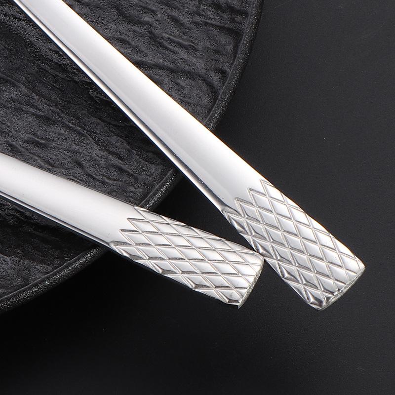 Thickened Long Handle Tablespoon Stainless Steel Soup Spoon Hot Pot Cooking Spoon Bouillon Porridge Ladle Utensils for Kitchen