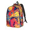 Fashion Pokemon Eevee Eeveelution Backpack  Mochilas Casual Office Work Large Capacity Rucksack