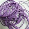 20PCS color paint wire rope 25 colors manufacturer wholesale key ring chain DIY tag cartoon key lanyard accessories