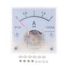 91C4 Pointer Ammeter Head Ammeter Analog Panel Meter DC Amp Meters Measuring Tool