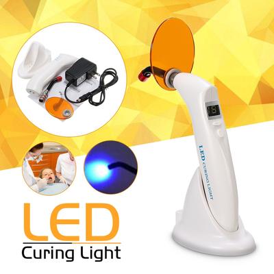 Dental Dentist Wireless Cordless LED Cure Curing Light Lamp 1500 Tool Blue Light