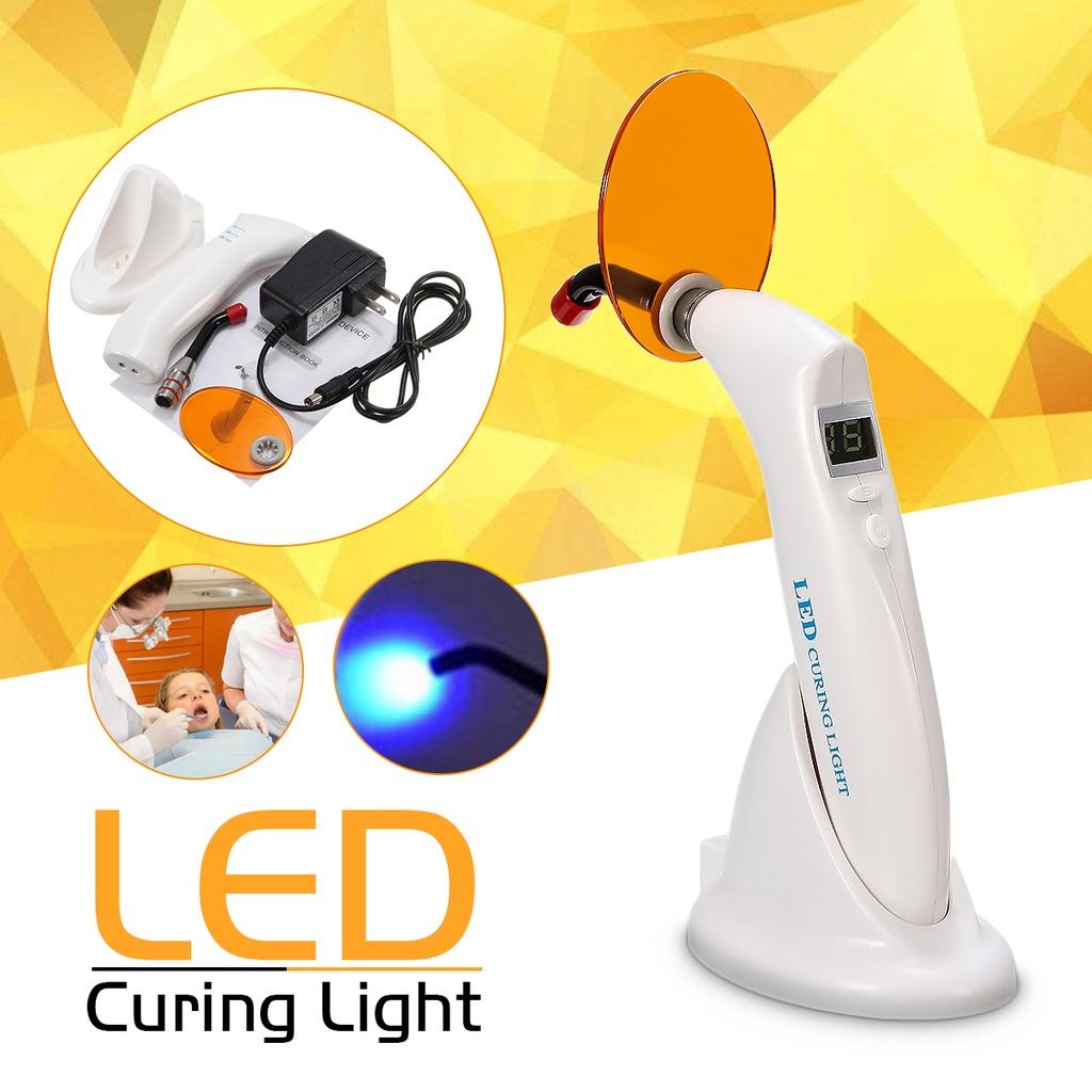 

Стоматологический Стоматолог Беспроводной Беспроводной Светодиодный Отверждающий Свет Лампа 1500 Инструмент Синий Свет