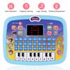 Jouet Éducatif Précoce Tablette d'Apprentissage Jouet Ordinateur pour Tout-Petits avec Écran LED 8 Modes d'Apprentissage Cadeau pour Enfants de 3 à 6 Ans