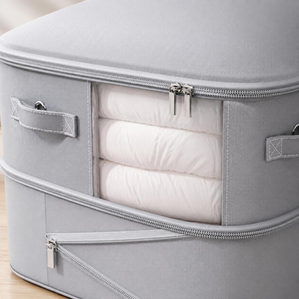 Large Transparent Vacuum Compression Storage Bags for Down Jackets and Blankets