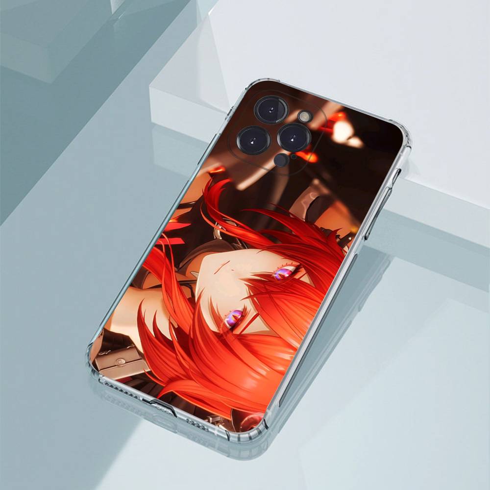 

A-Arknights Endfield Laevatain Surtr Phone Case For iPhone12,16,11,14,13,17,15 Plus,Pro,Max,Plus,Transparent Cover iPhone16promax