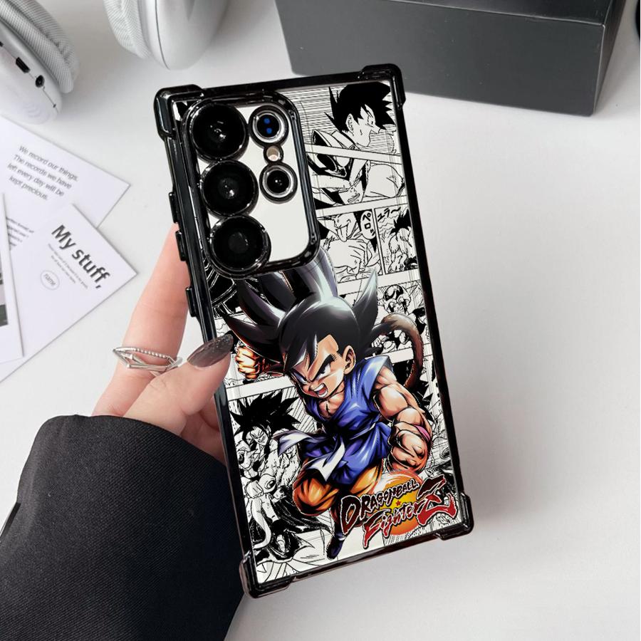 Dragon-Ball Goku Handyhülle für Samsung Galaxy s23ultra Note 20 Ultra S25 Ultra S20 FE S24 S23 S22 Ultra s24fe S21FE S25 Plus