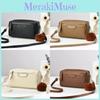 Retro Fashionable Khaki Small Square Handbag Trendy Everyday Tote Bag For Women