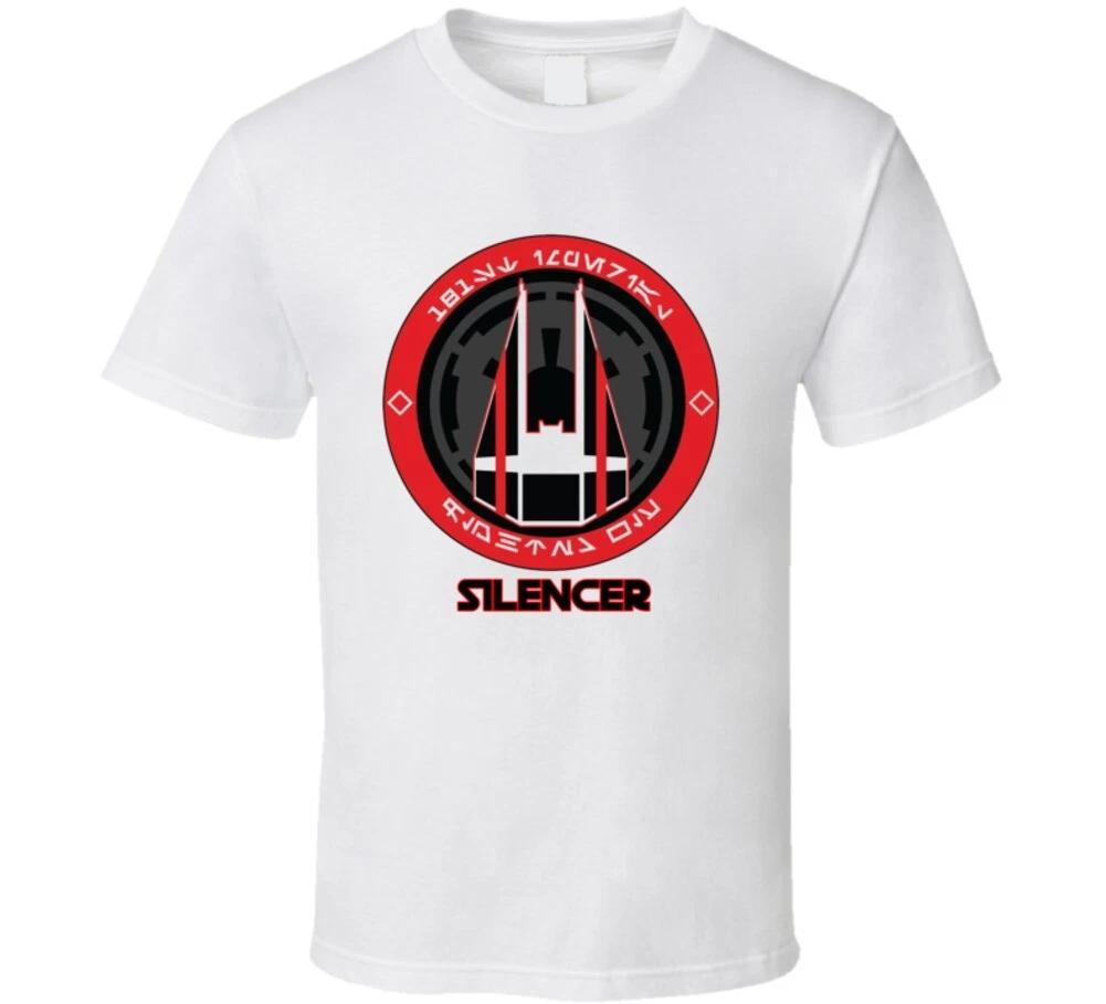 

First Order Silencer Fighter Kylo Force Dark Side Gift T Shirt XL