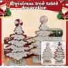 The  Christmas Table Decoration! This Exquisite Small Tree Ornament Brings A Festive Atmosphere And A Sense Of .