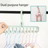 9-Hole Magic Hanger - Space Saving Closet Organizer