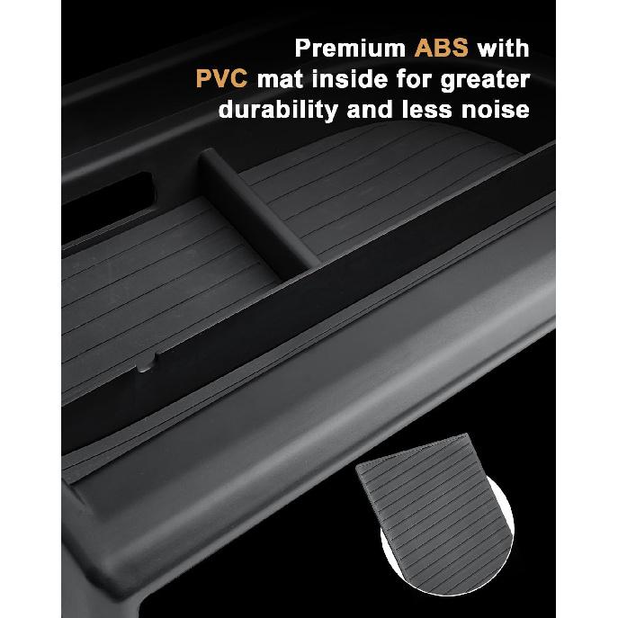 2025 Bronco Sport Dash Console Organizer - Behind Screen Organizer for 2025 Ford Bronco Sport Accessories Dashboard Storage Behind Screen Center