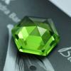 10.50 Ct Natural Rare Green Peridot Hexagon Cut Certified VVS Loose Gemstones