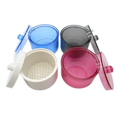Nail Art Drill Bits Grinding Head Sterilizer Disinfection Box Nail Tool Cleaning Box Manicure Storage Case Clipper Accessories