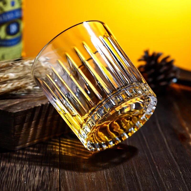 300ml/340ml Whiskey Cup Foreign Wine Glass Crystal Glass Cup for Bar Home Wine Ware Wholesale Cups European Style Coffee Cups