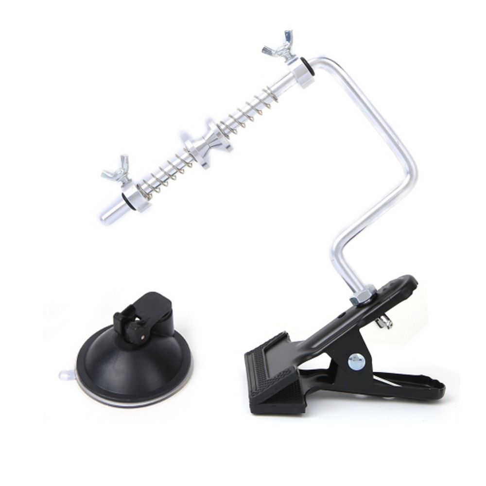 with Suction Cup and Clamp Fishing Line Spooler Reel Spooling Tool for Multiple Size Spools