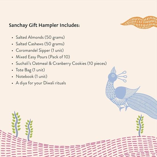 Blue Tokai Coffee Roasters Sanchay Gift Hamper | Sipper, Roasted Dry Fruits | Festive Gifts | Gourmet and Premium Coffee Gift Hampers