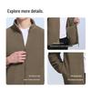 Men's Stand-Collar Fleece Jacket