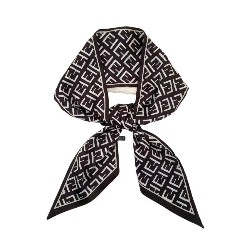 Silk Scarf, Long Strip, Versatile Shirt, Neck Protection, Scarf, Silk Scarf, Multi-purpose Headscarf, Headband, Hair Tie, Decorative Waist Belt.