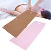 Buty Salon Bed Sheet Waterproof Oil Proof   Bed Cover with Face Brth Hole(Pink +Dark Coffee )