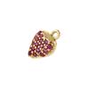 Insect/Fruit-Inspired Zirconia Charms Pendant for DIY Handmade Jewelry Accessories and Women's Jewelry Making Materials:VD1888