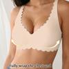 Women S Seamless Leopard Print Push Up Backless Bra