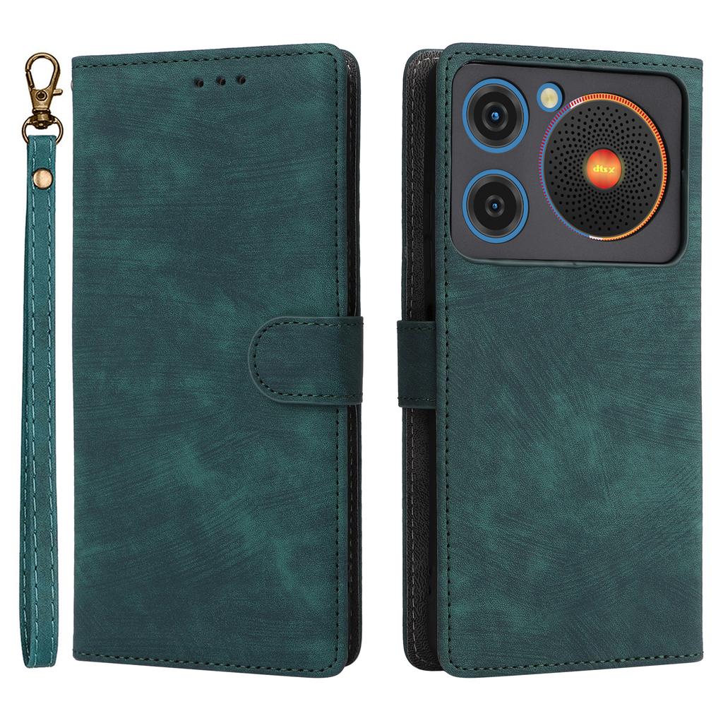 For ZTE Nubia Music Wallet Case RFID Blocking PU Leather Cover Stand View