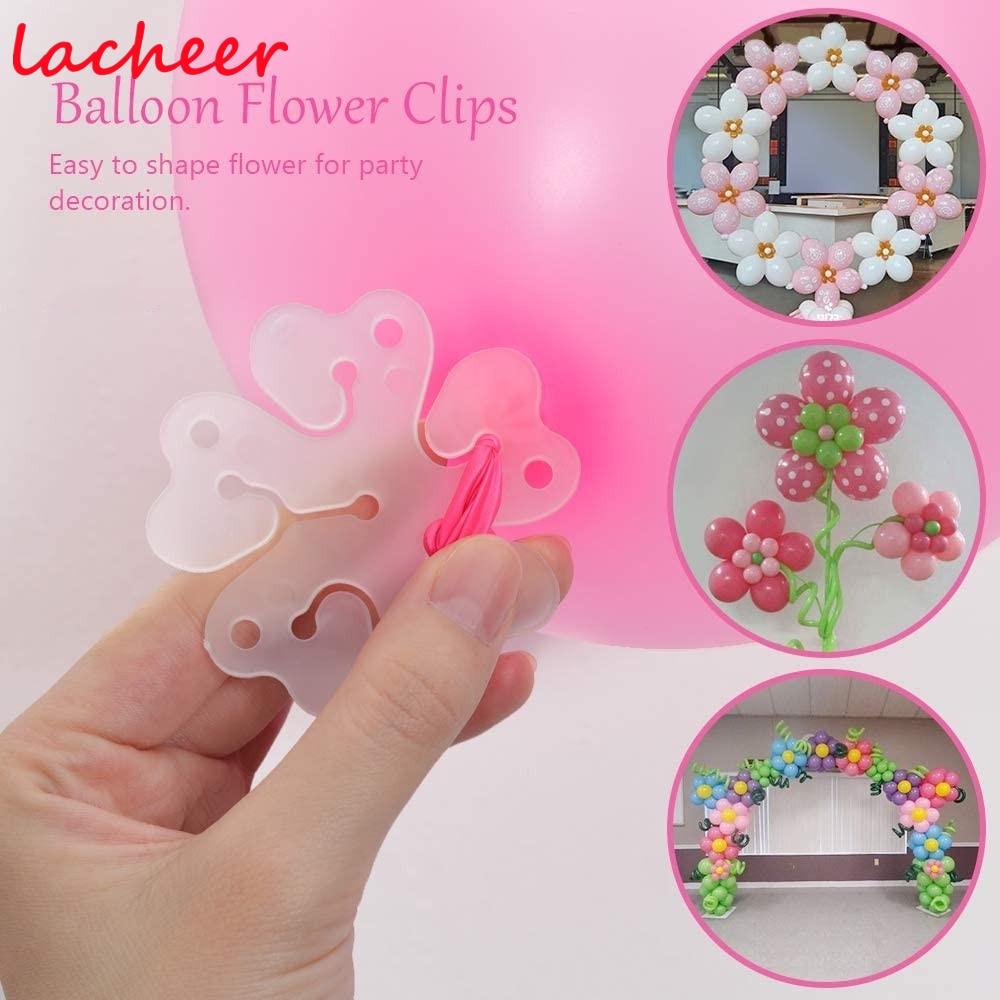 5pcs  Balloon Flower Clip Connector Plum Blossom Stand Wedding Birthday Festival Party Decoration