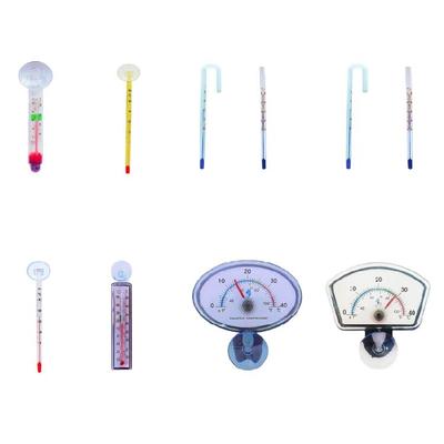 Liquid-In-Glass FishTank Thermometer Temperature Measuring Meter Household